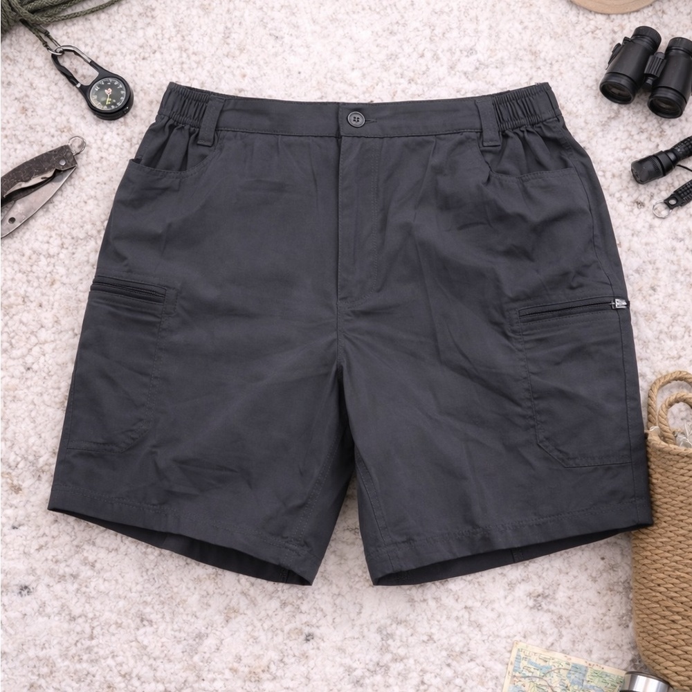 Willit Hiking Shorts Gray Lightweight Outdoor Cargo Shorts L